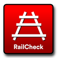 RailCheck logo